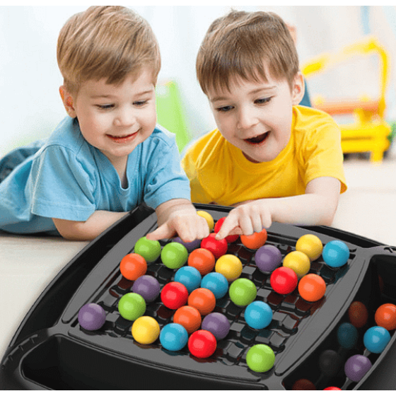 Intellectual chess board-double duel