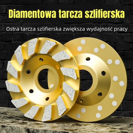 Diamentowa tarcza szlifierska