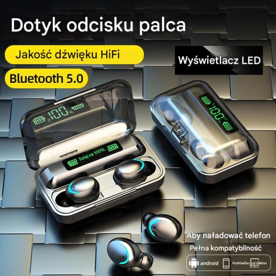 Bezprzewodowy zestaw słuchawkowy Bluetooth F9-5C